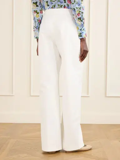 Carolina Herrera Alba Cotton-blend Wide-leg Pants | Thumbnail 3 Carolina Herrera Alba Cotton-blend Wide-leg Pants | Thumbnail 3