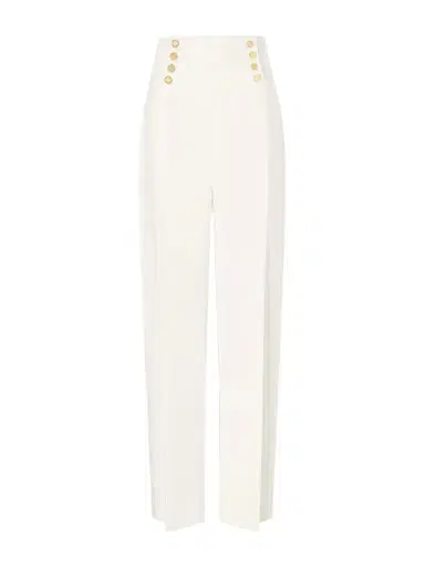 Carolina Herrera Alba Cotton-blend Wide-leg Pants | Thumbnail 1 Carolina Herrera Alba Cotton-blend Wide-leg Pants | Thumbnail 1