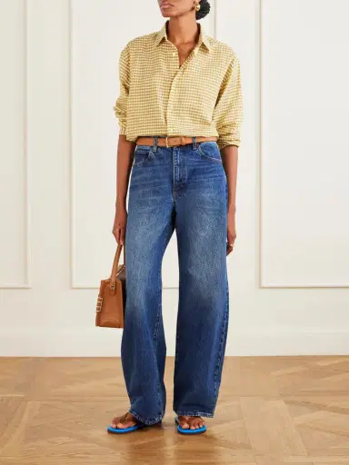 Auralee Check Cotton Shirt | Thumbnail 2 Auralee Check Cotton Shirt | Thumbnail 2
