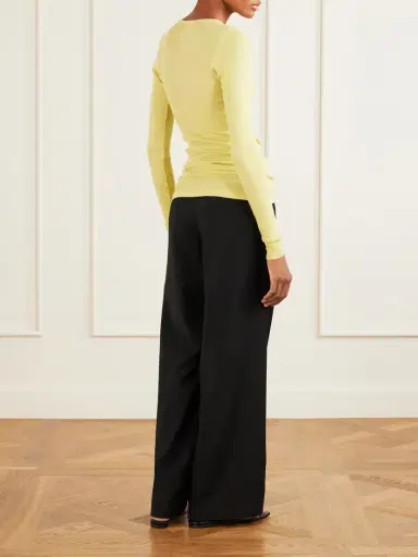 Auralee Ribbed-knit Cotton T-shirt | Thumbnail 3 Auralee Ribbed-knit Cotton T-shirt | Thumbnail 3