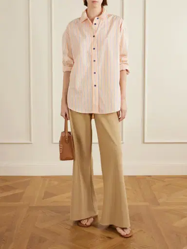 La Ligne Striped Cotton-poplin Shirt | Thumbnail 2 La Ligne Striped Cotton-poplin Shirt | Thumbnail 2