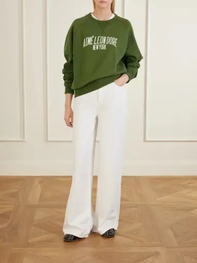 Aimé Leon Dore Logo-print Cotton-blend Jersey Sweatshirt | Thumbnail 2 Aimé Leon Dore Logo-print Cotton-blend Jersey Sweatshirt | Thumbnail 2