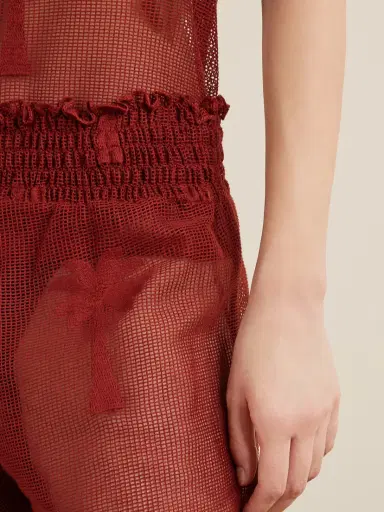 Johanna Ortiz Palm Nomad Cotton-mesh Balloon Pants | Thumbnail 5 Johanna Ortiz Palm Nomad Cotton-mesh Balloon Pants | Thumbnail 5