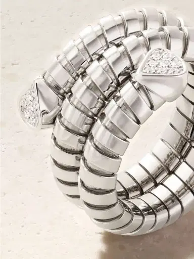 Marina B Trisola 18-karat White Gold Diamond Ring | Thumbnail 4 Marina B Trisola 18-karat White Gold Diamond Ring | Thumbnail 4