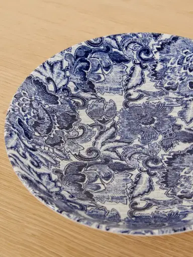 Ralph Lauren Home + Burleigh Faded Peony Painted Earthenware Bowl And Plate | Thumbnail 3 Ralph Lauren Home + Burleigh Faded Peony Painted Earthenware Bowl And Plate | Thumbnail 3