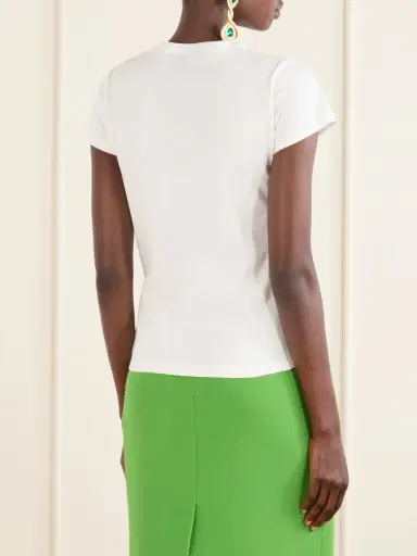 Valentino Garavani Printed Cotton Jersey T-shirt | Thumbnail 4 Valentino Garavani Printed Cotton Jersey T-shirt | Thumbnail 4