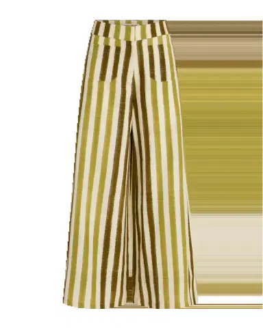 Emporio Sirenuse Adele Trousers in Ikat Stripes | Thumbnail 5 Emporio Sirenuse Adele Trousers in Ikat Stripes | Thumbnail 5