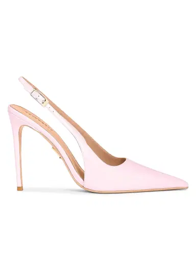 Retrofête Women's Cindy 110MM Patent Leather Slingback Pumps - Pink | Thumbnail 1 Retrofête Women's Cindy 110MM Patent Leather Slingback Pumps - Pink | Thumbnail 1