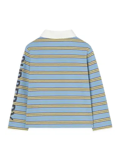 Burberry Boy's Little Boy's & Boy's Logo Striped Polo Shirt | Thumbnail 2 Burberry Boy's Little Boy's & Boy's Logo Striped Polo Shirt | Thumbnail 2