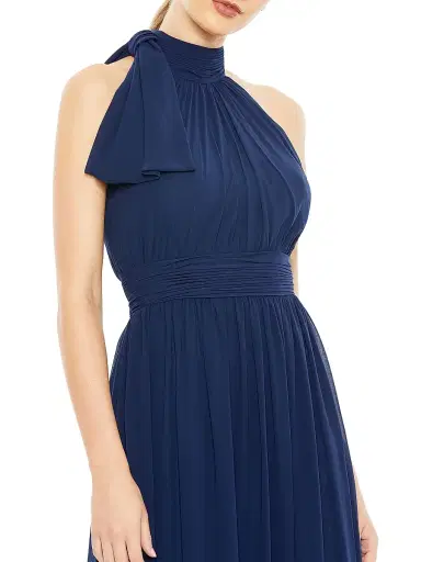 Mac Duggal Women's Sleeveless Chiffon Gown | Thumbnail 3 Mac Duggal Women's Sleeveless Chiffon Gown | Thumbnail 3