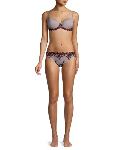 Wacoal Women's Embrace Lace Underwire T-Shirt Bra - Black | Thumbnail 2 Wacoal Women's Embrace Lace Underwire T-Shirt Bra - Black | Thumbnail 2