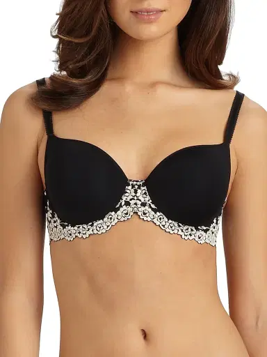 Wacoal Women's Embrace Lace Underwire T-Shirt Bra - Black | Thumbnail 1 Wacoal Women's Embrace Lace Underwire T-Shirt Bra - Black | Thumbnail 1