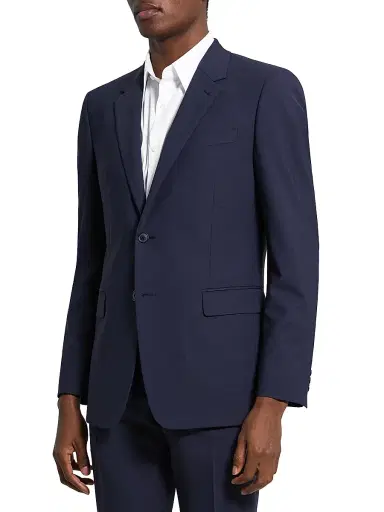 Theory Men's Chambers Slim-Fit Wool Sportcoat - Navy - Size 40 | Thumbnail 4 Theory Men's Chambers Slim-Fit Wool Sportcoat - Navy - Size 40 | Thumbnail 4