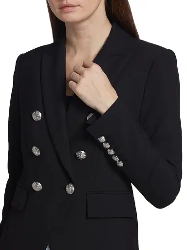 Veronica Beard Women's Miller Dickey Jacket - Black - Size 8 | Thumbnail 6 Veronica Beard Women's Miller Dickey Jacket - Black - Size 8 | Thumbnail 6