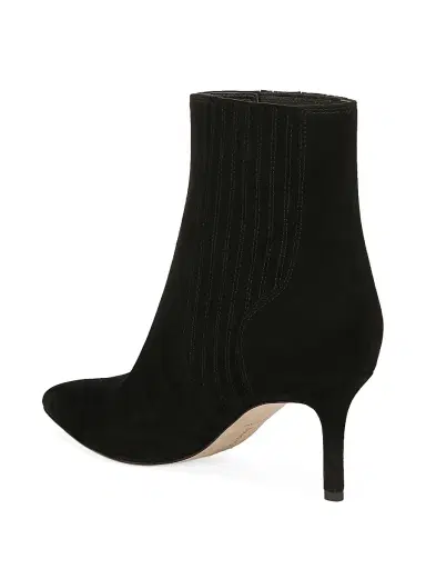 Veronica Beard Women's Lisa 70MM Suede Ankle Boots - Black | Thumbnail 3 Veronica Beard Women's Lisa 70MM Suede Ankle Boots - Black | Thumbnail 3
