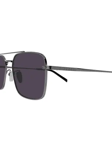 Gucci Men's Petit GG 58MM Aviator Sunglasses - Ruthenium | Thumbnail 3 Gucci Men's Petit GG 58MM Aviator Sunglasses - Ruthenium | Thumbnail 3