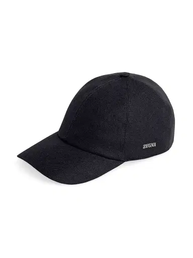 Zegna Men's Oasi Lino Baseball Cap | Thumbnail 1 Zegna Men's Oasi Lino Baseball Cap | Thumbnail 1