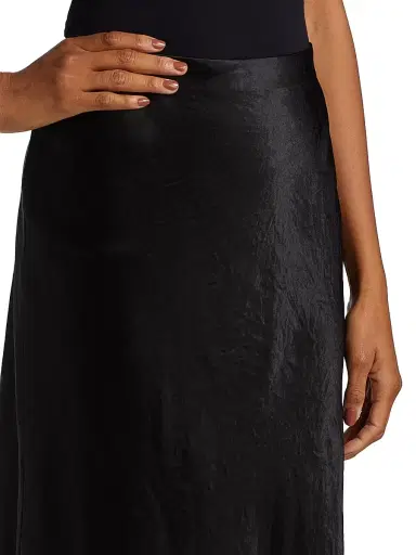 Vince Women's Satin Midi-Skirt | Thumbnail 7 Vince Women's Satin Midi-Skirt | Thumbnail 7