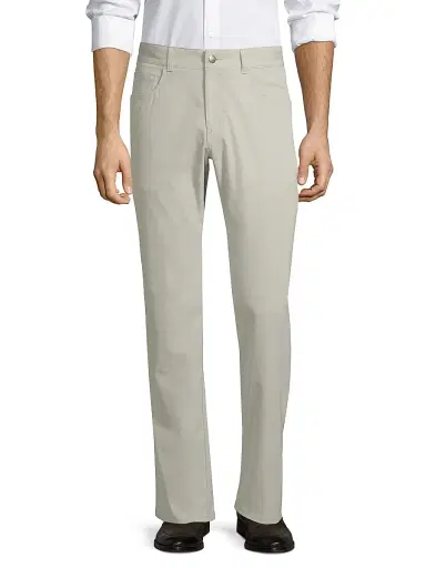 Peter Millar Men's Performance Five-Pocket Pants - Khaki | Thumbnail 3 Peter Millar Men's Performance Five-Pocket Pants - Khaki | Thumbnail 3