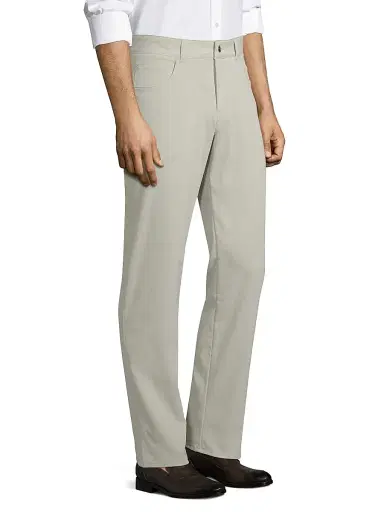 Peter Millar Men's Performance Five-Pocket Pants - Khaki | Thumbnail 4 Peter Millar Men's Performance Five-Pocket Pants - Khaki | Thumbnail 4