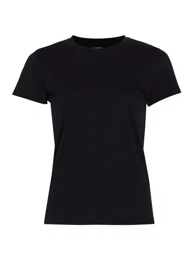 Vince Women's Cotton Crewneck T-Shirt - Coastal - Size XL | Thumbnail 1 Vince Women's Cotton Crewneck T-Shirt - Coastal - Size XL | Thumbnail 1