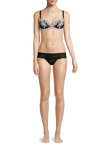 Wacoal Women's Embrace Lace Underwire Bra - Black | Thumbnail 2 Wacoal Women's Embrace Lace Underwire Bra - Black | Thumbnail 2