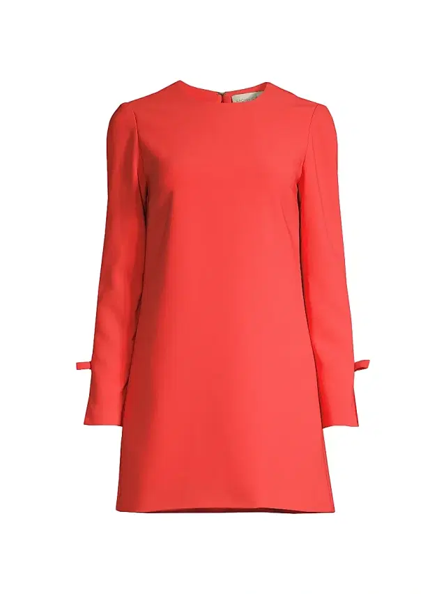 Women's Lily Long-Sleeve Shift Dress - Chili Red Women's Lily Long-Sleeve Shift Dress - Chili Red