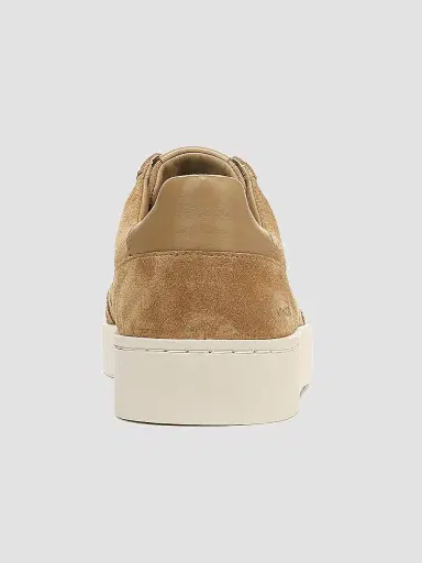 Vince Men's Peyton Suede Oxford Sneakers - New Camel | Thumbnail 3 Vince Men's Peyton Suede Oxford Sneakers - New Camel | Thumbnail 3