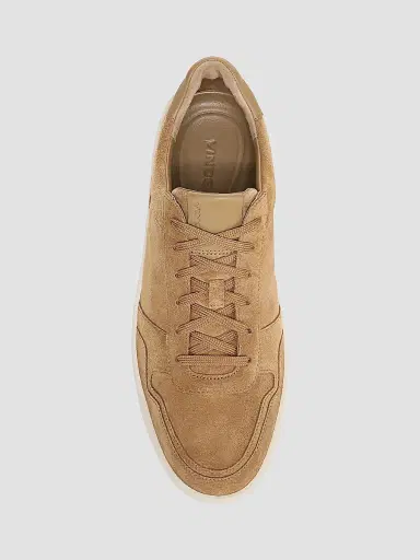 Vince Men's Peyton Suede Oxford Sneakers - New Camel | Thumbnail 5 Vince Men's Peyton Suede Oxford Sneakers - New Camel | Thumbnail 5