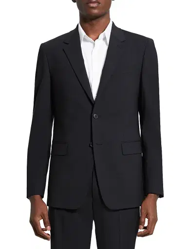 Theory Men's Chambers Slim-Fit Wool Sportcoat - Black - Size 38 | Thumbnail 3 Theory Men's Chambers Slim-Fit Wool Sportcoat - Black - Size 38 | Thumbnail 3