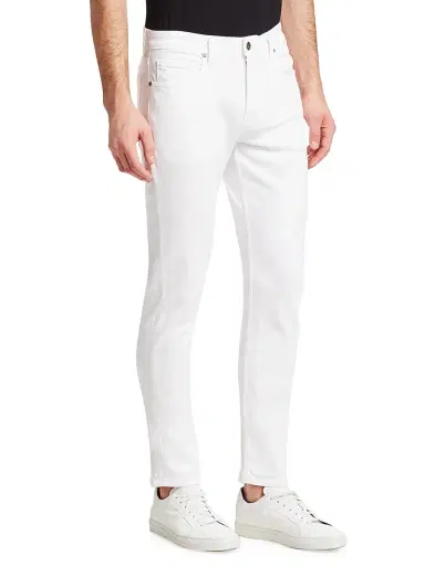 PAIGE Lennox Stretch Slim-Fit Jeans - Ice Cap | Thumbnail 4 PAIGE Lennox Stretch Slim-Fit Jeans - Ice Cap | Thumbnail 4