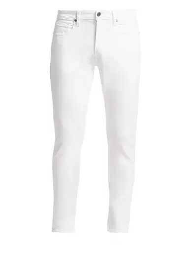 PAIGE Lennox Stretch Slim-Fit Jeans - Ice Cap | Thumbnail 1 PAIGE Lennox Stretch Slim-Fit Jeans - Ice Cap | Thumbnail 1