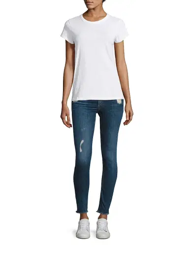 rag & bone Women's The Slub Tee - Black - Size XL | Thumbnail 2 rag & bone Women's The Slub Tee - Black - Size XL | Thumbnail 2