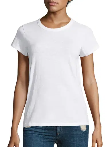 rag & bone Women's The Slub Tee - Black - Size XL | Thumbnail 3 rag & bone Women's The Slub Tee - Black - Size XL | Thumbnail 3