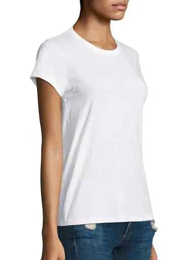 rag & bone Women's The Slub Tee - Black - Size XL | Thumbnail 4 rag & bone Women's The Slub Tee - Black - Size XL | Thumbnail 4