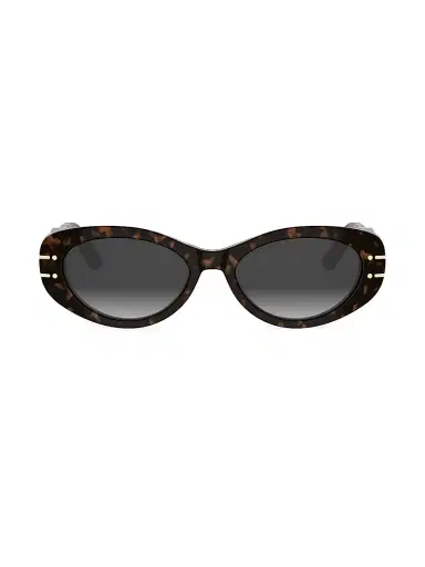 Dior Women's Signature B8U 53MM Butterfly Sunglasses - Dark Havana Gradient Smoke | Thumbnail 2 Dior Women's Signature B8U 53MM Butterfly Sunglasses - Dark Havana Gradient Smoke | Thumbnail 2