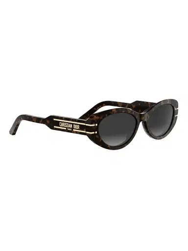 Dior Women's Signature B8U 53MM Butterfly Sunglasses - Dark Havana Gradient Smoke | Thumbnail 8 Dior Women's Signature B8U 53MM Butterfly Sunglasses - Dark Havana Gradient Smoke | Thumbnail 8