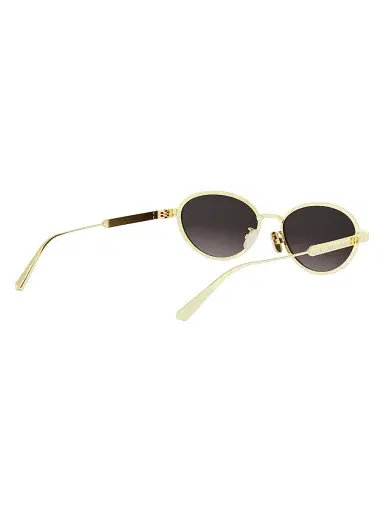 Dior Women's Cannage R1U 53MM Oval Sunglasses - Gold Grey | Thumbnail 5 Dior Women's Cannage R1U 53MM Oval Sunglasses - Gold Grey | Thumbnail 5
