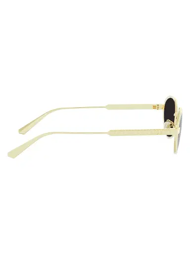Dior Women's Cannage R1U 53MM Oval Sunglasses - Gold Grey | Thumbnail 6 Dior Women's Cannage R1U 53MM Oval Sunglasses - Gold Grey | Thumbnail 6