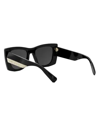 BVLGARI Women's Roma 52MM Butterfly Sunglasses - Grey Black Tan | Thumbnail 4 BVLGARI Women's Roma 52MM Butterfly Sunglasses - Grey Black Tan | Thumbnail 4