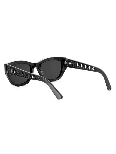 Dior Women's Very S2I 53MM Butterfly Sunglasses - Shiny Black Smoke | Thumbnail 4 Dior Women's Very S2I 53MM Butterfly Sunglasses - Shiny Black Smoke | Thumbnail 4