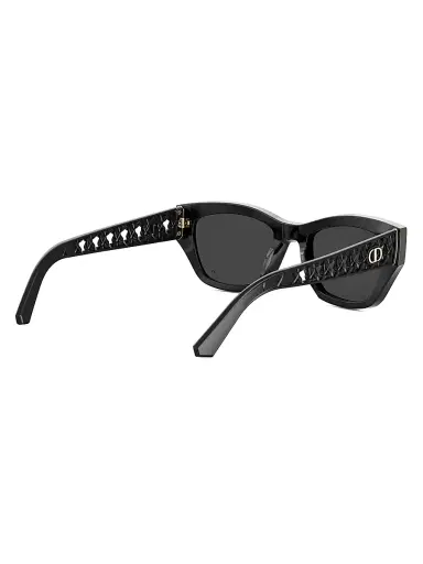 Dior Women's Very S2I 53MM Butterfly Sunglasses - Shiny Black Smoke | Thumbnail 6 Dior Women's Very S2I 53MM Butterfly Sunglasses - Shiny Black Smoke | Thumbnail 6