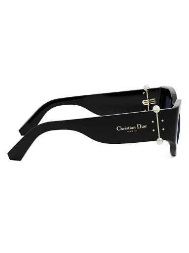 Dior Women's Tribales B1I 55MM Cat-Eye Sunglasses - Black Blue | Thumbnail 7 Dior Women's Tribales B1I 55MM Cat-Eye Sunglasses - Black Blue | Thumbnail 7