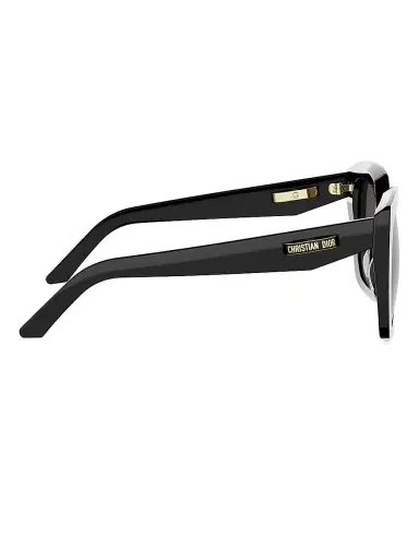 Dior Women's C S5I 55MM Square Sunglasses - Shiny Black And Gradient Smoke | Thumbnail 7 Dior Women's C S5I 55MM Square Sunglasses - Shiny Black And Gradient Smoke | Thumbnail 7