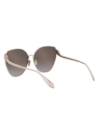 BVLGARI Women's Serpenti 63MM Butterfly Sunglasses - Rose Gold Grey Gradient | Thumbnail 4 BVLGARI Women's Serpenti 63MM Butterfly Sunglasses - Rose Gold Grey Gradient | Thumbnail 4