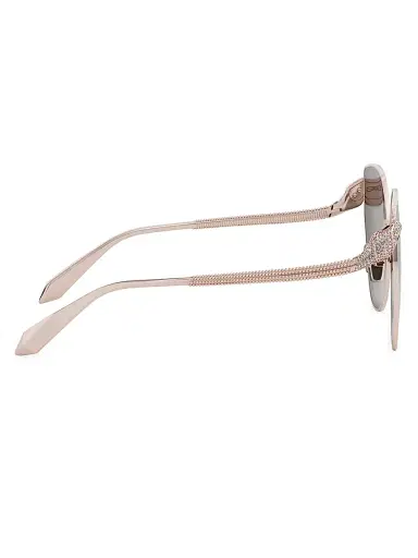 BVLGARI Women's Serpenti 63MM Butterfly Sunglasses - Rose Gold Grey Gradient | Thumbnail 7 BVLGARI Women's Serpenti 63MM Butterfly Sunglasses - Rose Gold Grey Gradient | Thumbnail 7