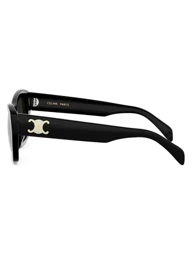 CELINE Women's Triomphe 55MM Square Sunglasses - Black | Thumbnail 3 CELINE Women's Triomphe 55MM Square Sunglasses - Black | Thumbnail 3