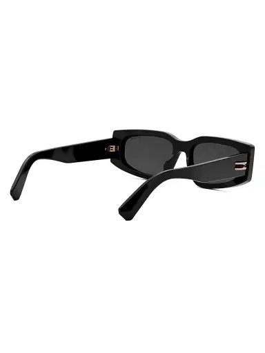 BVLGARI Women's B. ZERO1 54MM Rectangular Sunglasses - Black Dark Grey | Thumbnail 6 BVLGARI Women's B. ZERO1 54MM Rectangular Sunglasses - Black Dark Grey | Thumbnail 6