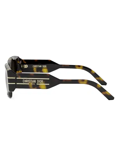 Dior Women's Signature S13I 52MM Rectangular Sunglasses - Tortoise Brown | Thumbnail 3 Dior Women's Signature S13I 52MM Rectangular Sunglasses - Tortoise Brown | Thumbnail 3