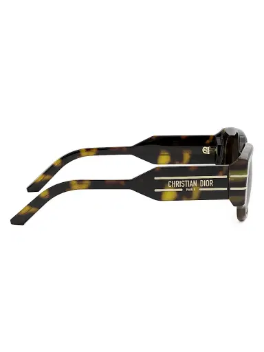 Dior Women's Signature S13I 52MM Rectangular Sunglasses - Tortoise Brown | Thumbnail 7 Dior Women's Signature S13I 52MM Rectangular Sunglasses - Tortoise Brown | Thumbnail 7